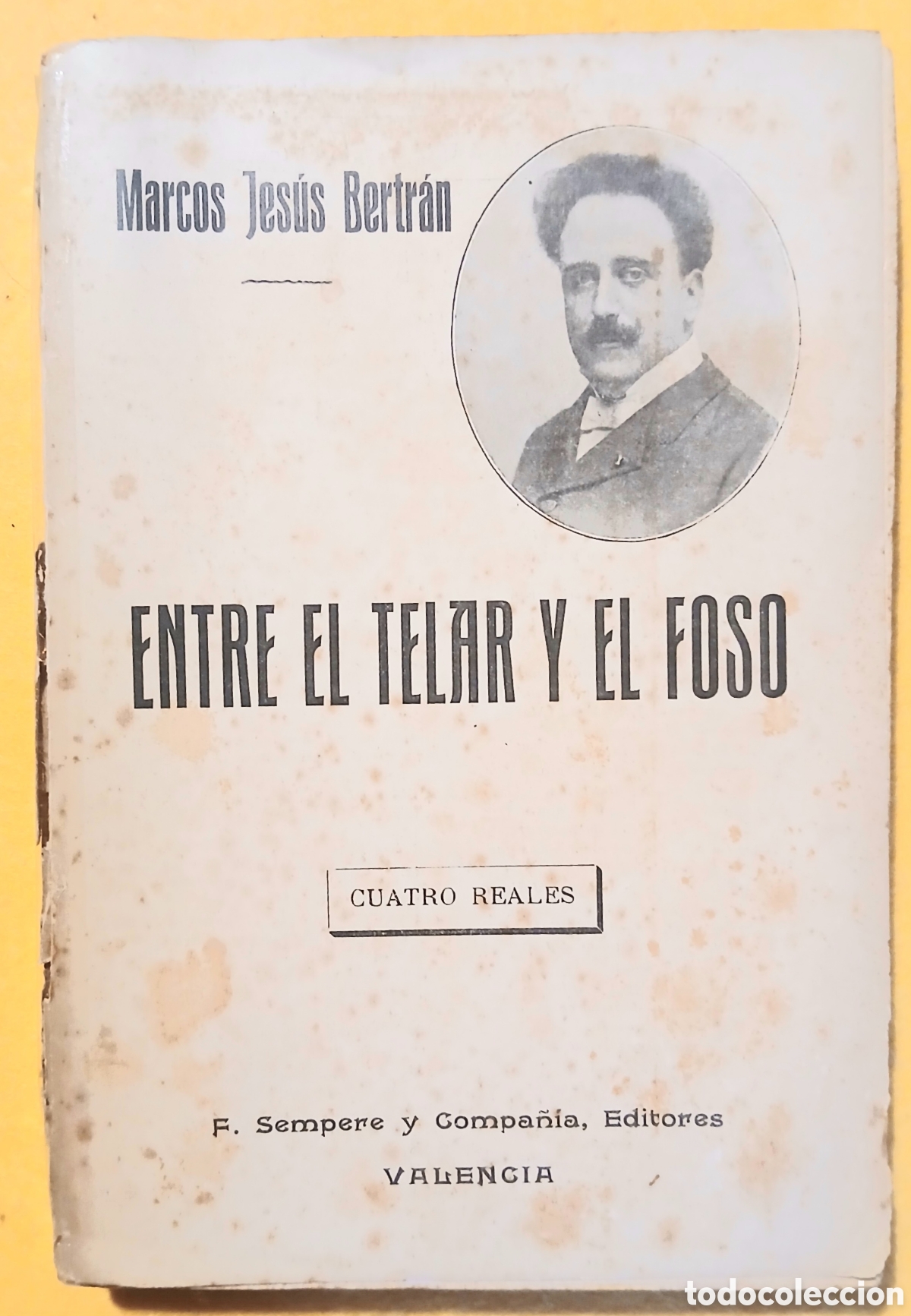 Libros antiguos: Entre el telar y el foso - Foto 2