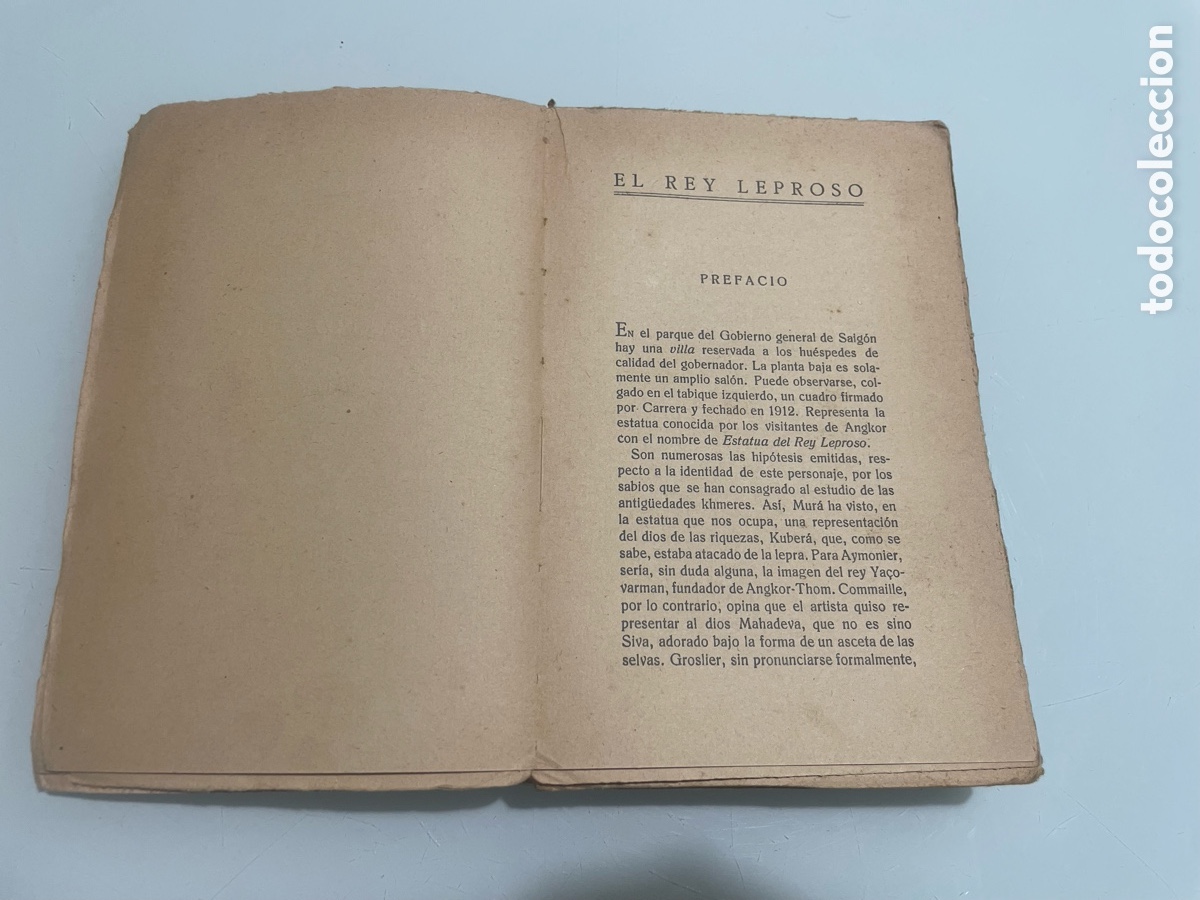Libros antiguos: El Rey leproso, Pedro Benoit. Ediciones Espa&ntilde;olas 1927 1&ordf; ed. - Foto 6
