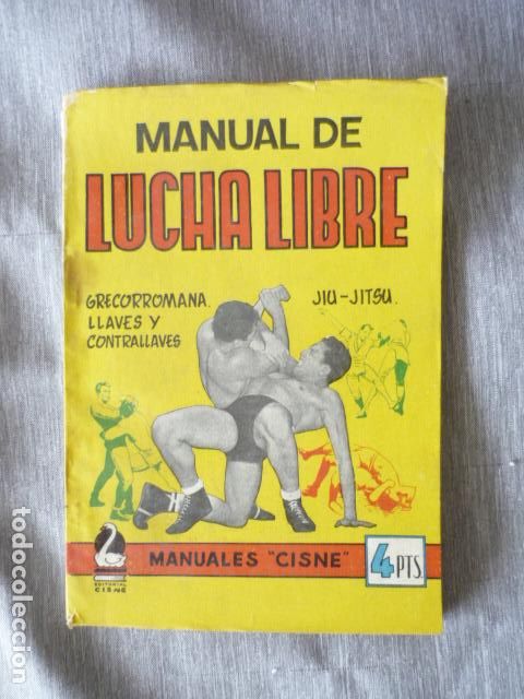 Libros antiguos: MANUAL DE LUCHA LIBRE, MANUALES CISNE - Foto 1