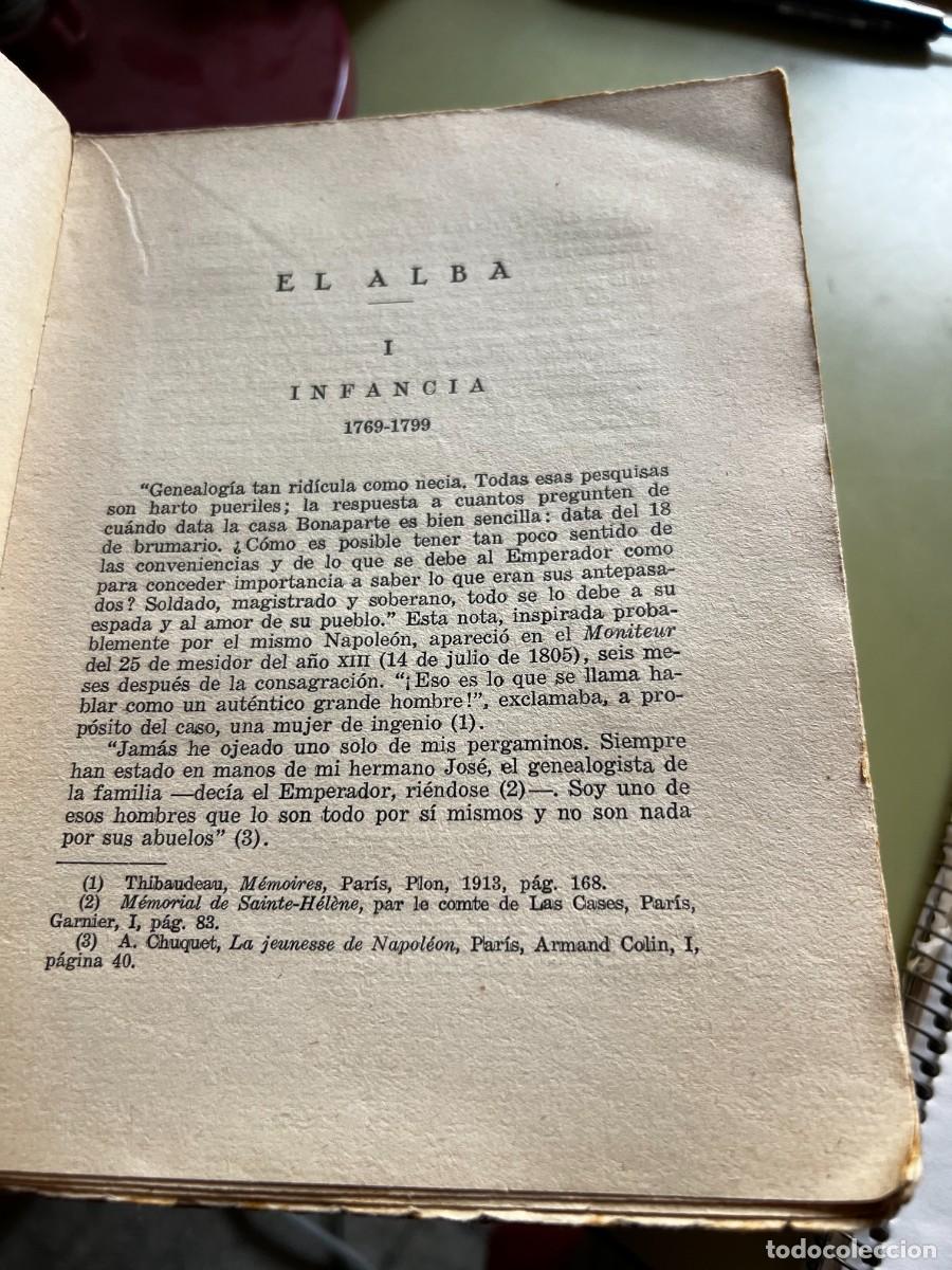 Libros antiguos: Vida de Napoleon. Dimitri Merejkovsky. 1930. Espasa Calpe. - Foto 3