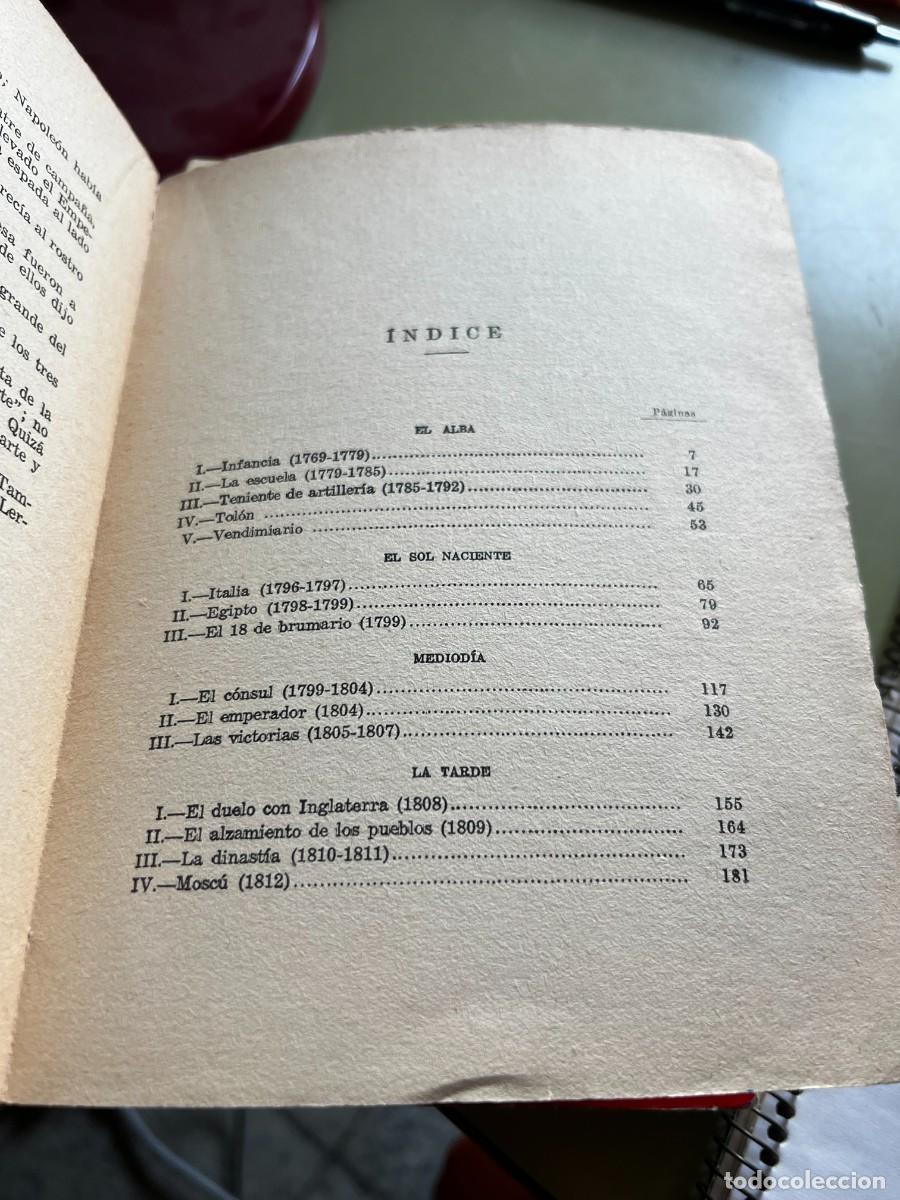 Libros antiguos: Vida de Napoleon. Dimitri Merejkovsky. 1930. Espasa Calpe. - Foto 4
