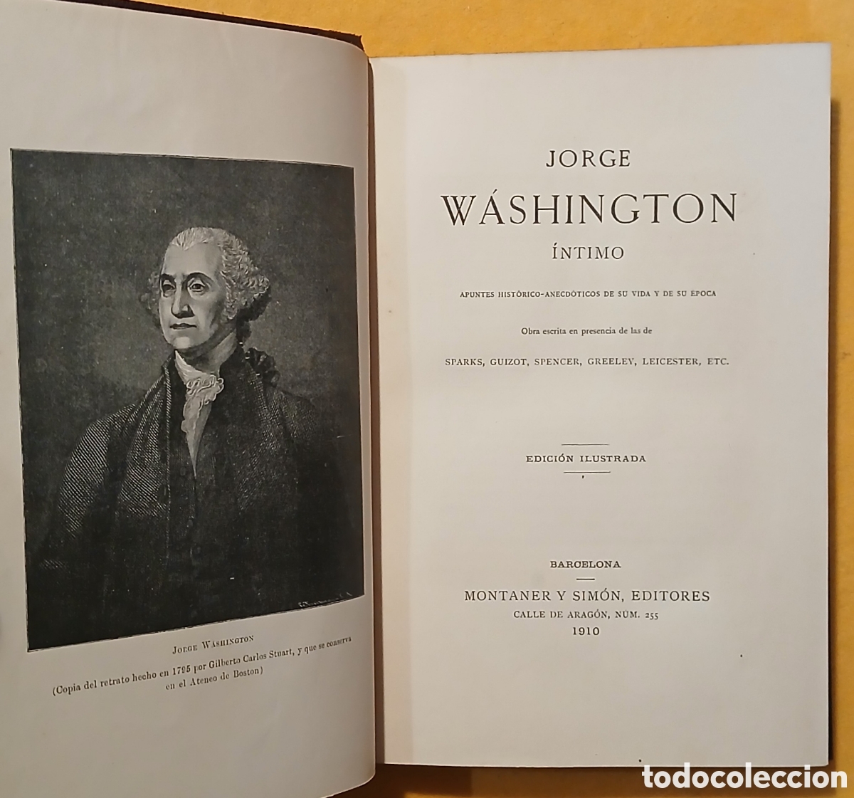 Libros antiguos: George Washington, 1910 - Foto 3