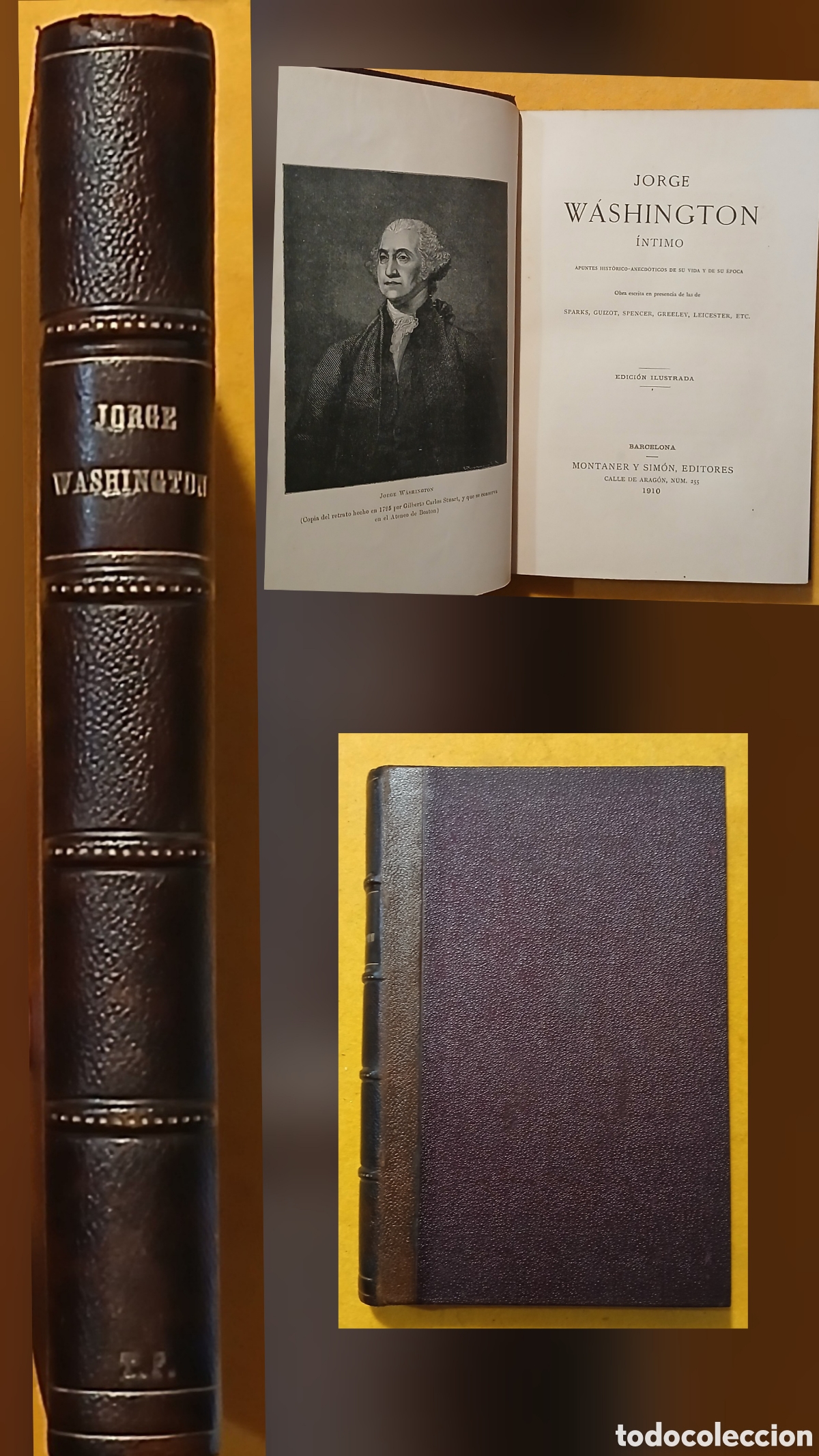 Libros antiguos: George Washington, 1910 - Foto 1