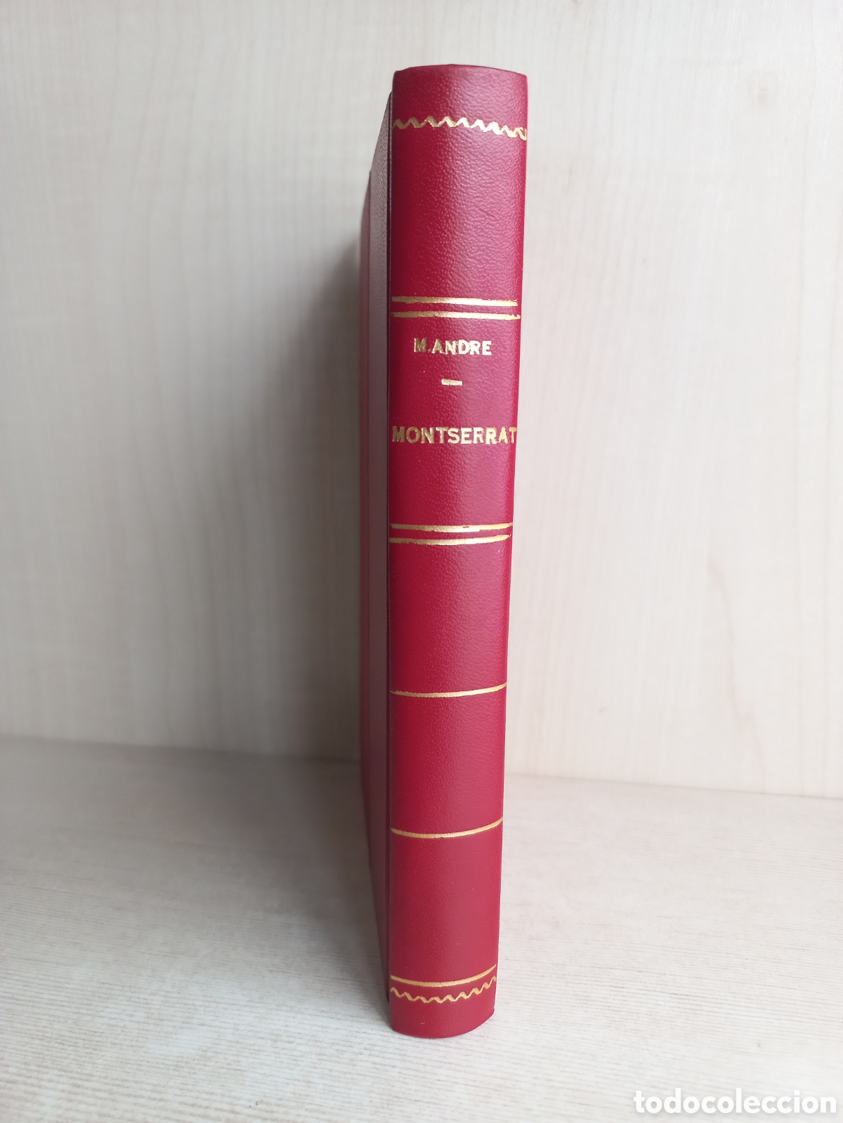 Libros antiguos: Montserrat. Marius Andr&eacute;. Albert Savine Editeur, 1896. - Foto 1