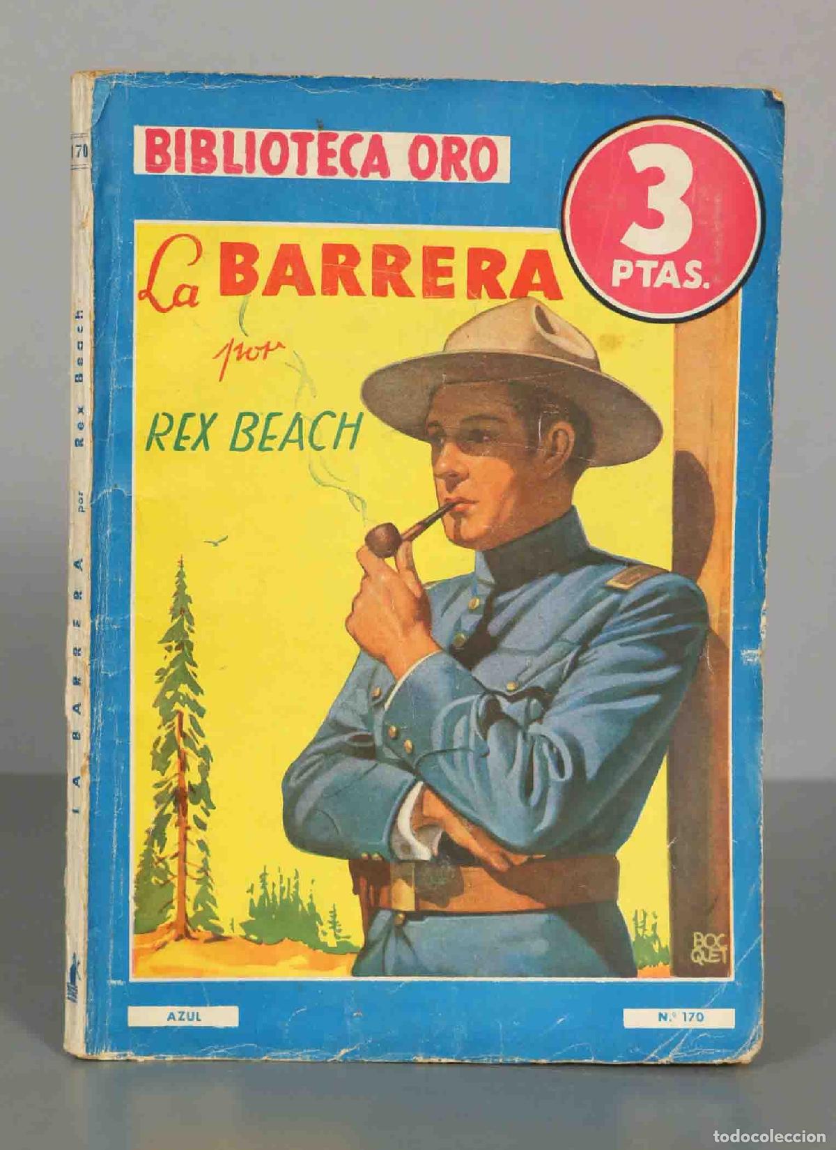 Libros antiguos: La barrera Rex Beach - Foto 1