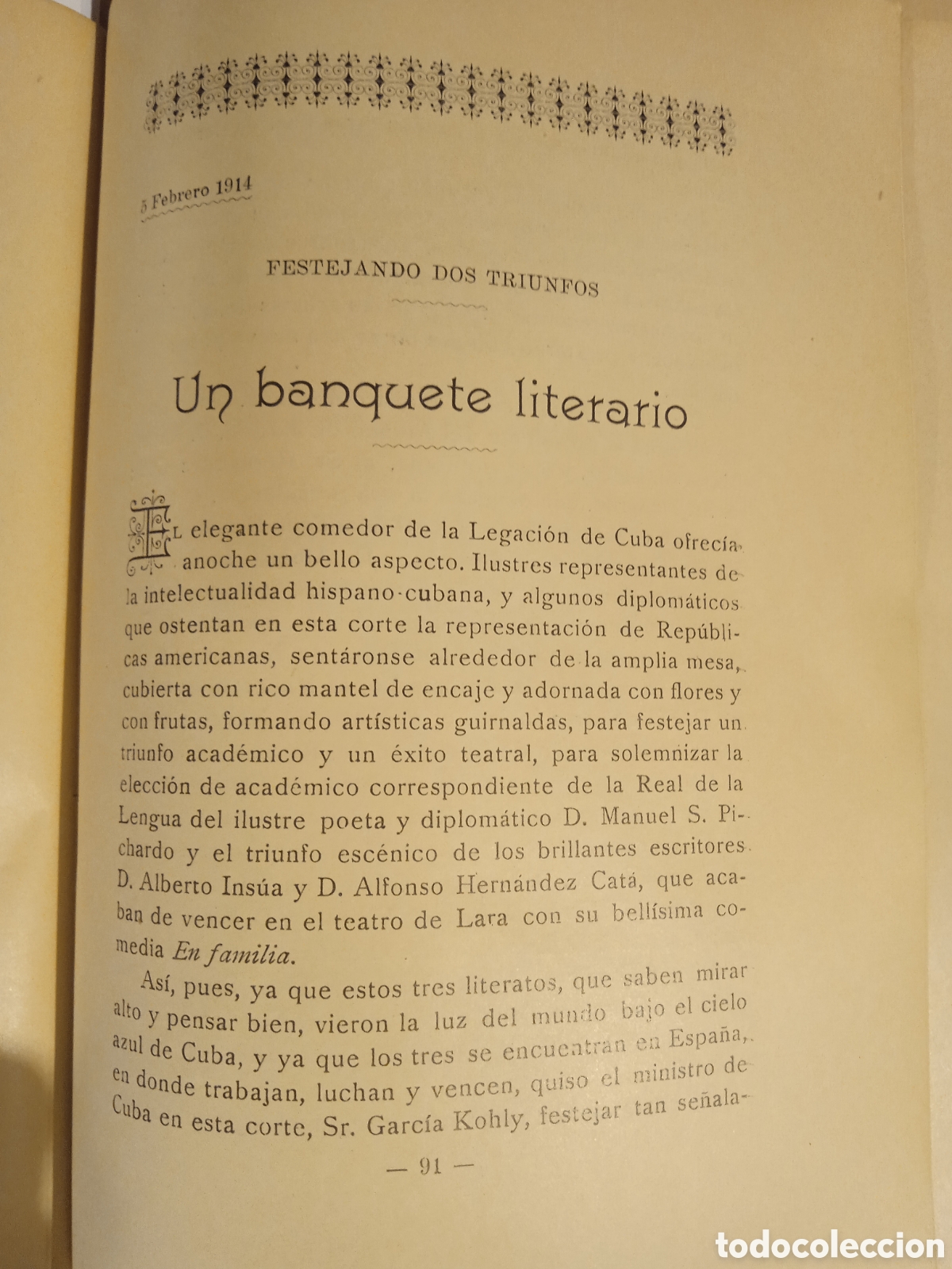 Libros antiguos: Fiestas aristocraticas 1913-1914 - Foto 23
