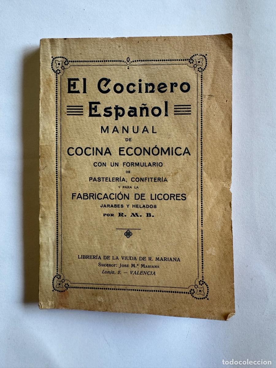Libros antiguos: LIBRO COCINERO ESPA&Ntilde;OL 7 EDICION A&Ntilde;O 1936 - Foto 1