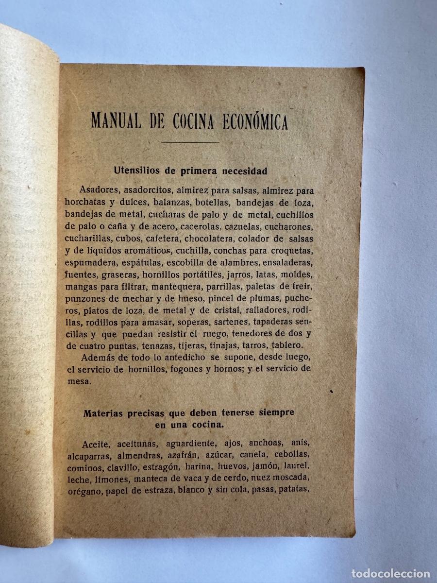 Libros antiguos: LIBRO COCINERO ESPA&Ntilde;OL 7 EDICION A&Ntilde;O 1936 - Foto 3