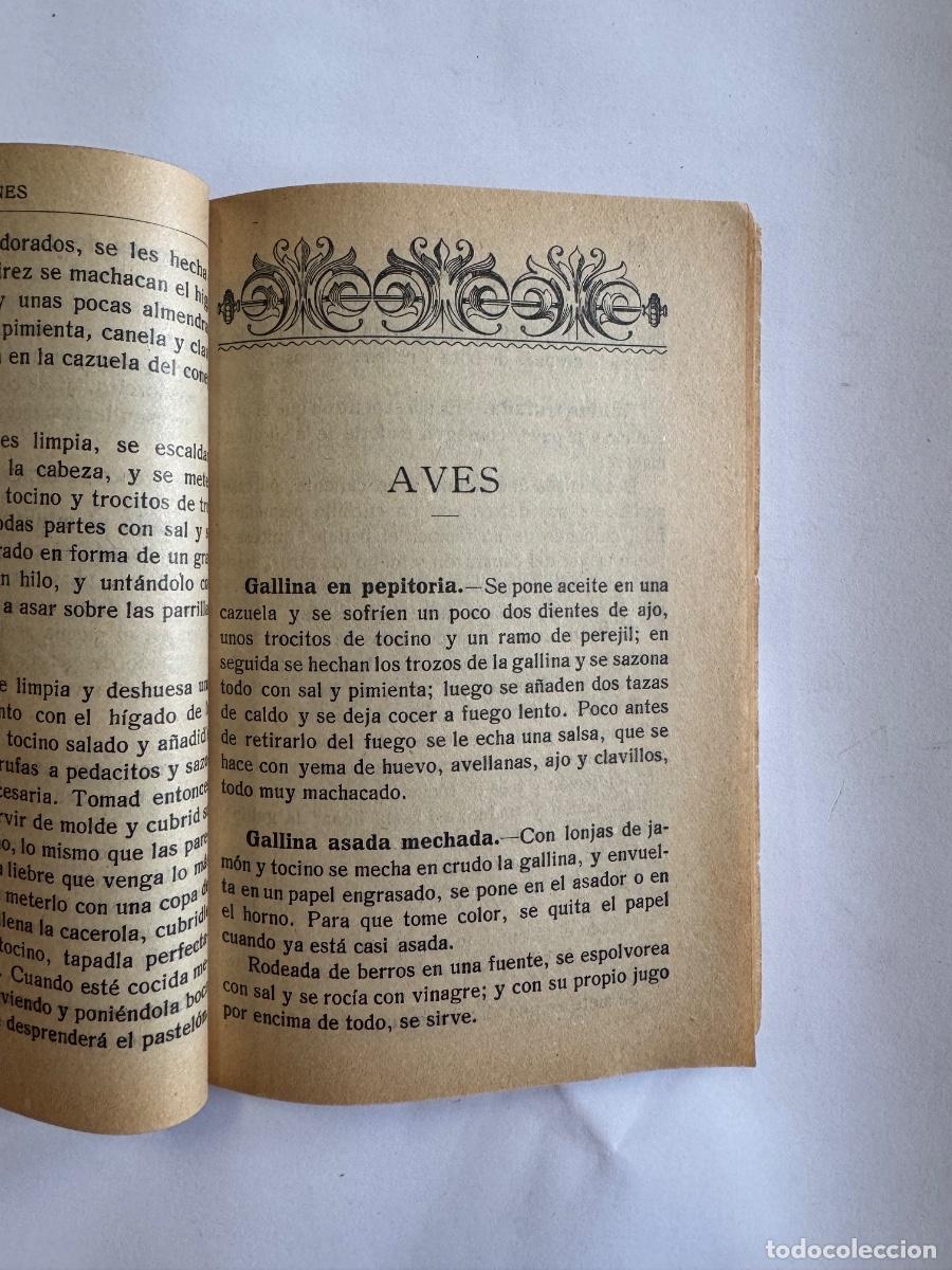 Libros antiguos: LIBRO COCINERO ESPA&Ntilde;OL 7 EDICION A&Ntilde;O 1936 - Foto 10