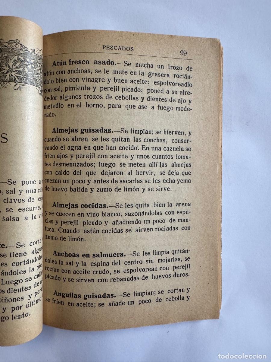 Libros antiguos: LIBRO COCINERO ESPA&Ntilde;OL 7 EDICION A&Ntilde;O 1936 - Foto 11