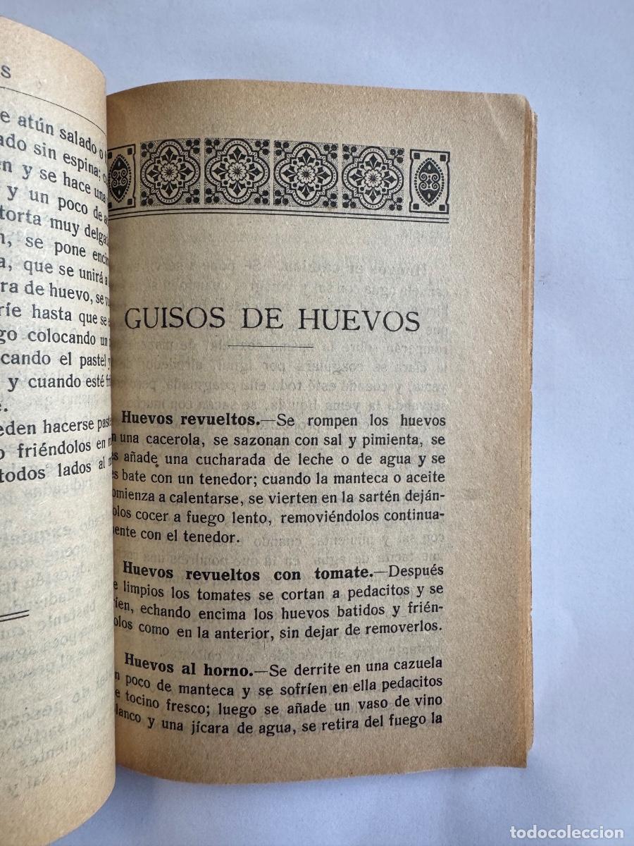 Libros antiguos: LIBRO COCINERO ESPA&Ntilde;OL 7 EDICION A&Ntilde;O 1936 - Foto 12