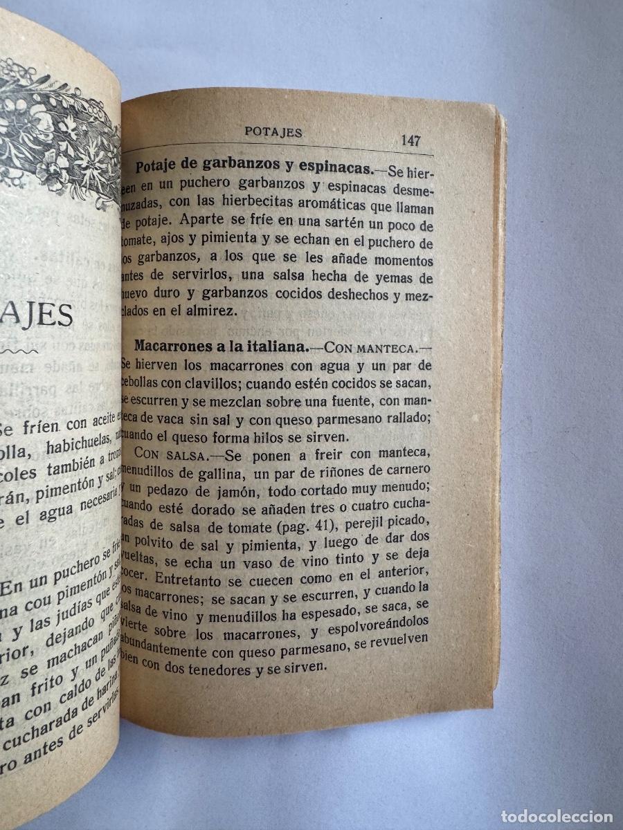 Libros antiguos: LIBRO COCINERO ESPA&Ntilde;OL 7 EDICION A&Ntilde;O 1936 - Foto 15