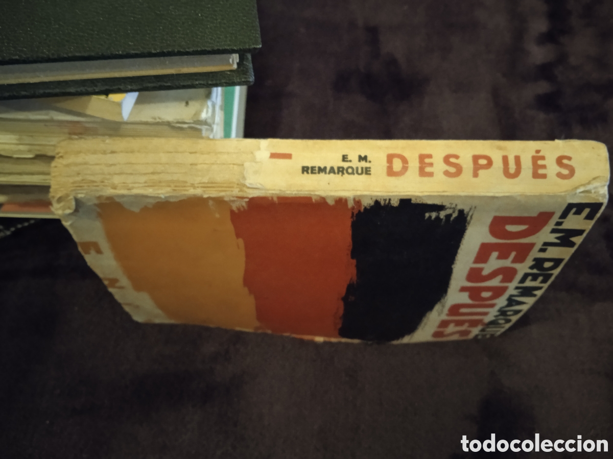 Libros antiguos: DESPUES. / REMARQUE E. M. - MADRID 1931 - Foto 3