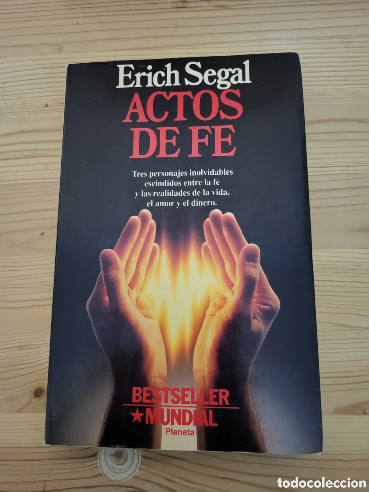 Libros antiguos: Actos de fe/Erich Segal [Planeta] - Foto 1