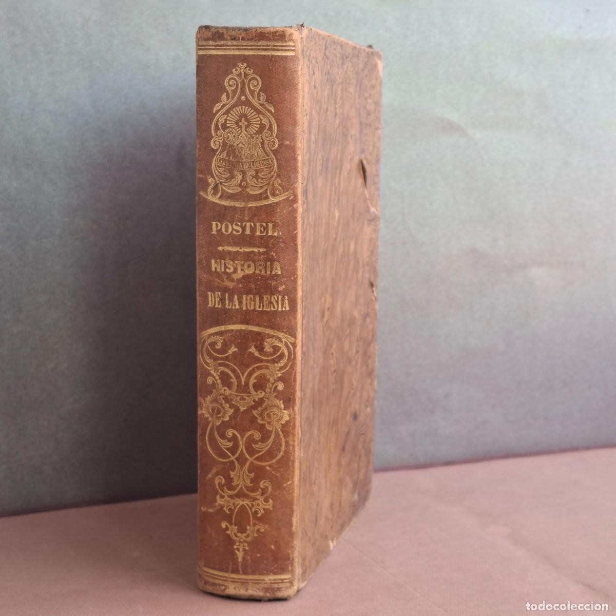Libros antiguos: Historia de la Iglesia - Abate V.Postel - 1863 - Foto 3