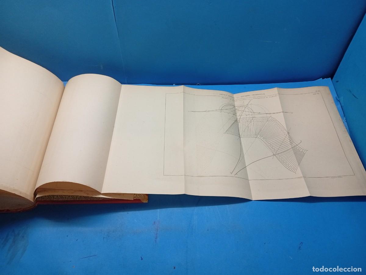 Libros antiguos: COURS DE M&Eacute;CANIQUE APPLIQU&Eacute;E AUX CONSTRUCTIONS. - EDOUARD COLLIGNON - Foto 13