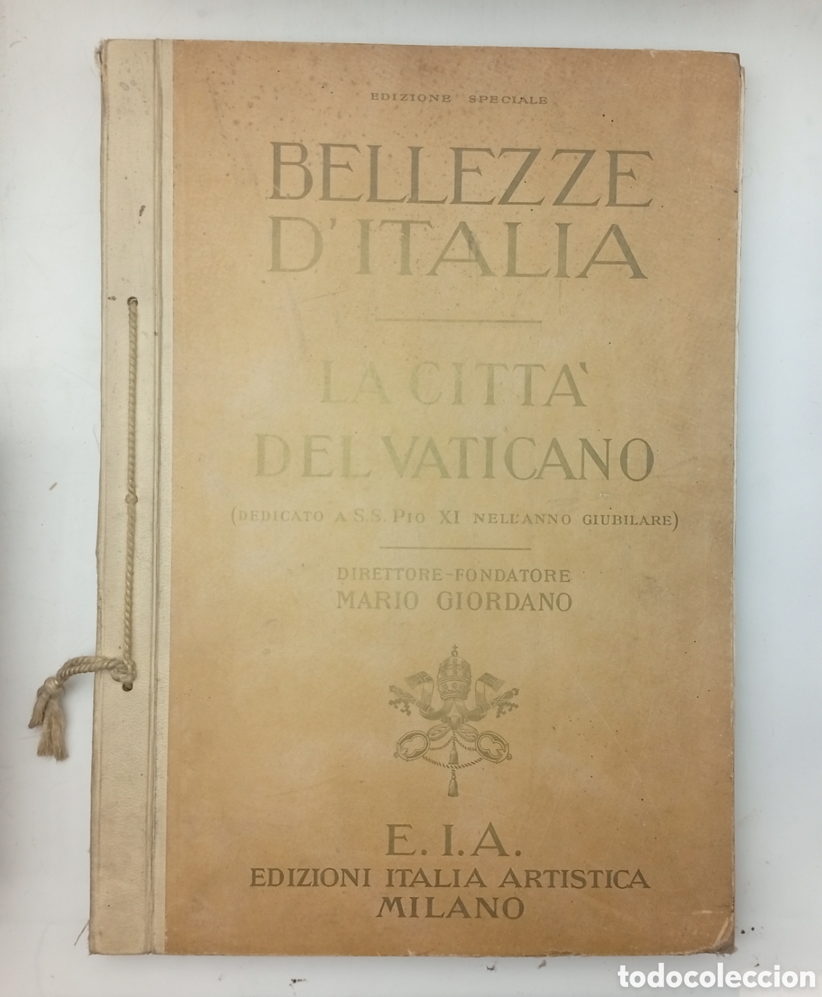Libros antiguos: Bellezze dItalia la citta del Vaticano - Foto 1