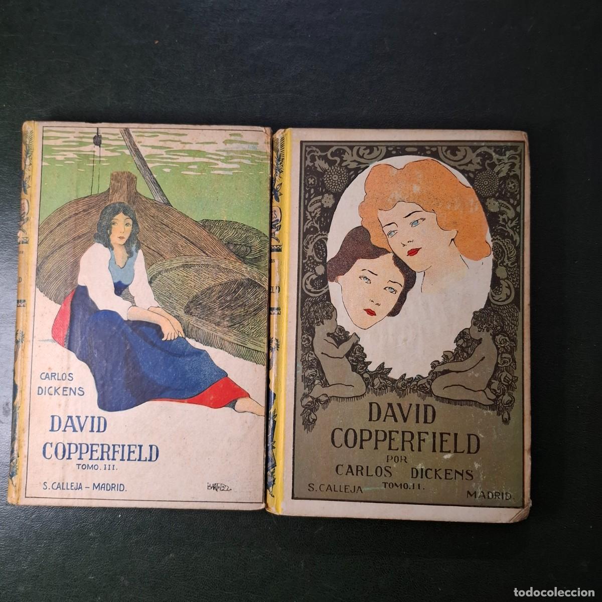 Libros antiguos: David Copperfield - Carlos Dickens - tomos II y III - 1900? - Foto 1