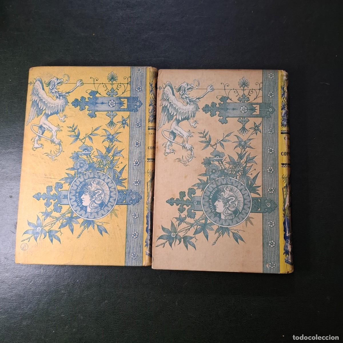 Libros antiguos: David Copperfield - Carlos Dickens - tomos II y III - 1900? - Foto 4