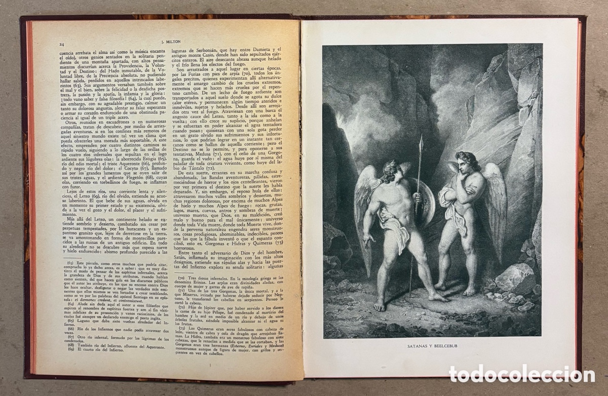 Libros antiguos: EL PARA&Iacute;SO PERDIDO. MILTON. JOAQU&Iacute;N GIL EDITOR 1935. - Foto 4