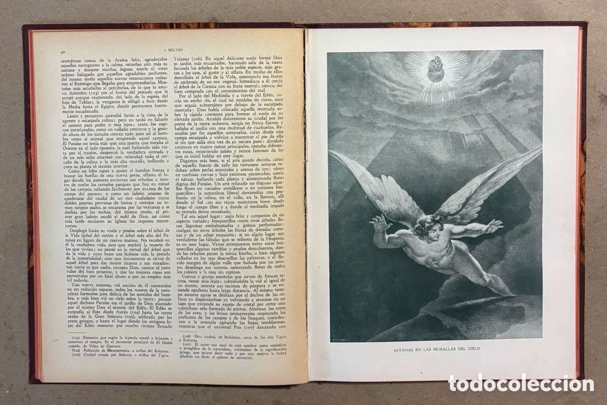 Libros antiguos: EL PARA&Iacute;SO PERDIDO. MILTON. JOAQU&Iacute;N GIL EDITOR 1935. - Foto 5