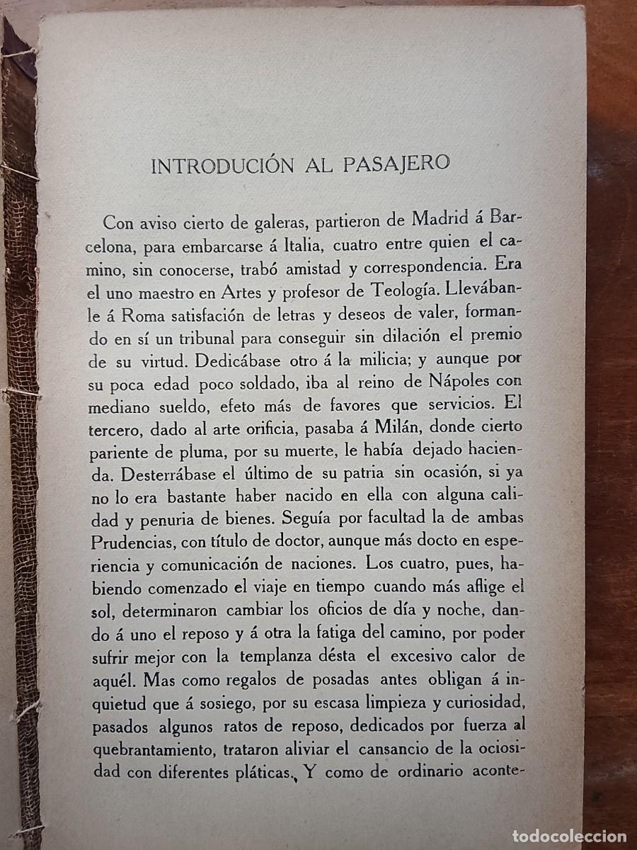 Libros antiguos: El pasagero. Cristoval Su&aacute;rez de Figueroa - Foto 4