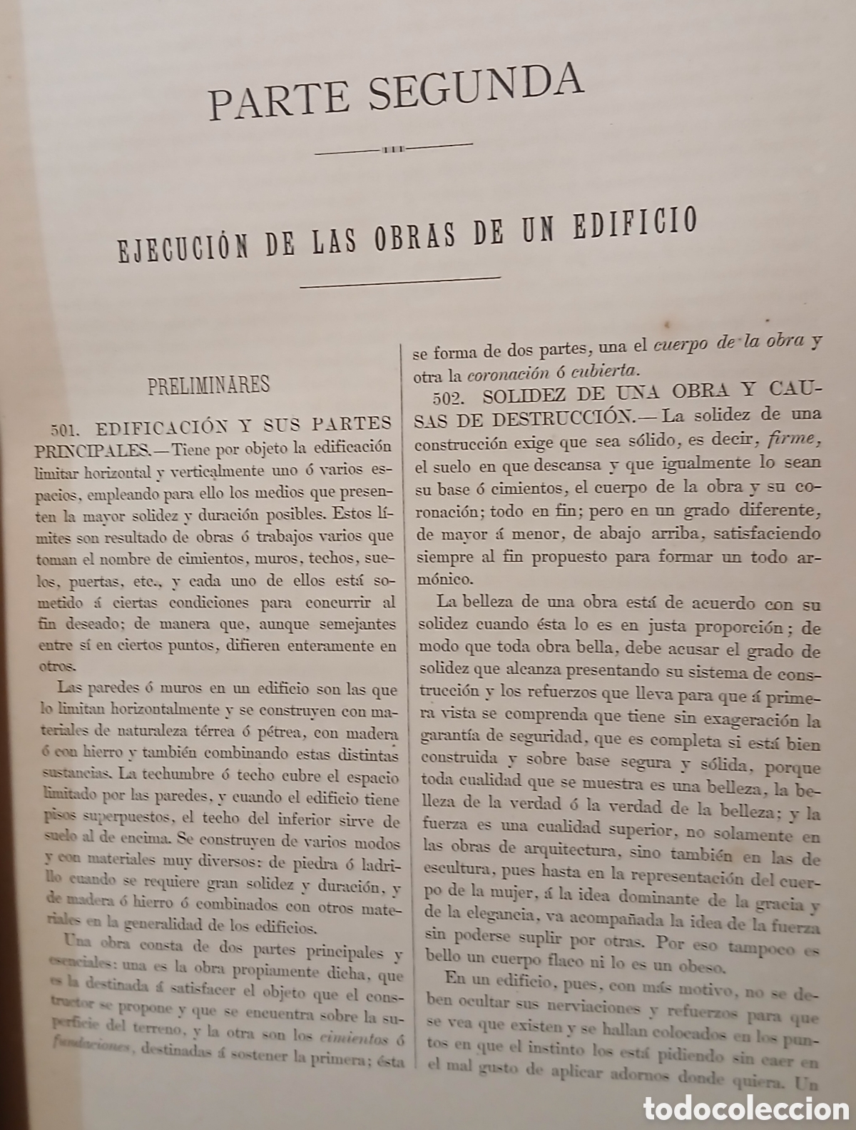 Libros antiguos: Construccion civil ges y lobez, textos 1897 - Foto 6