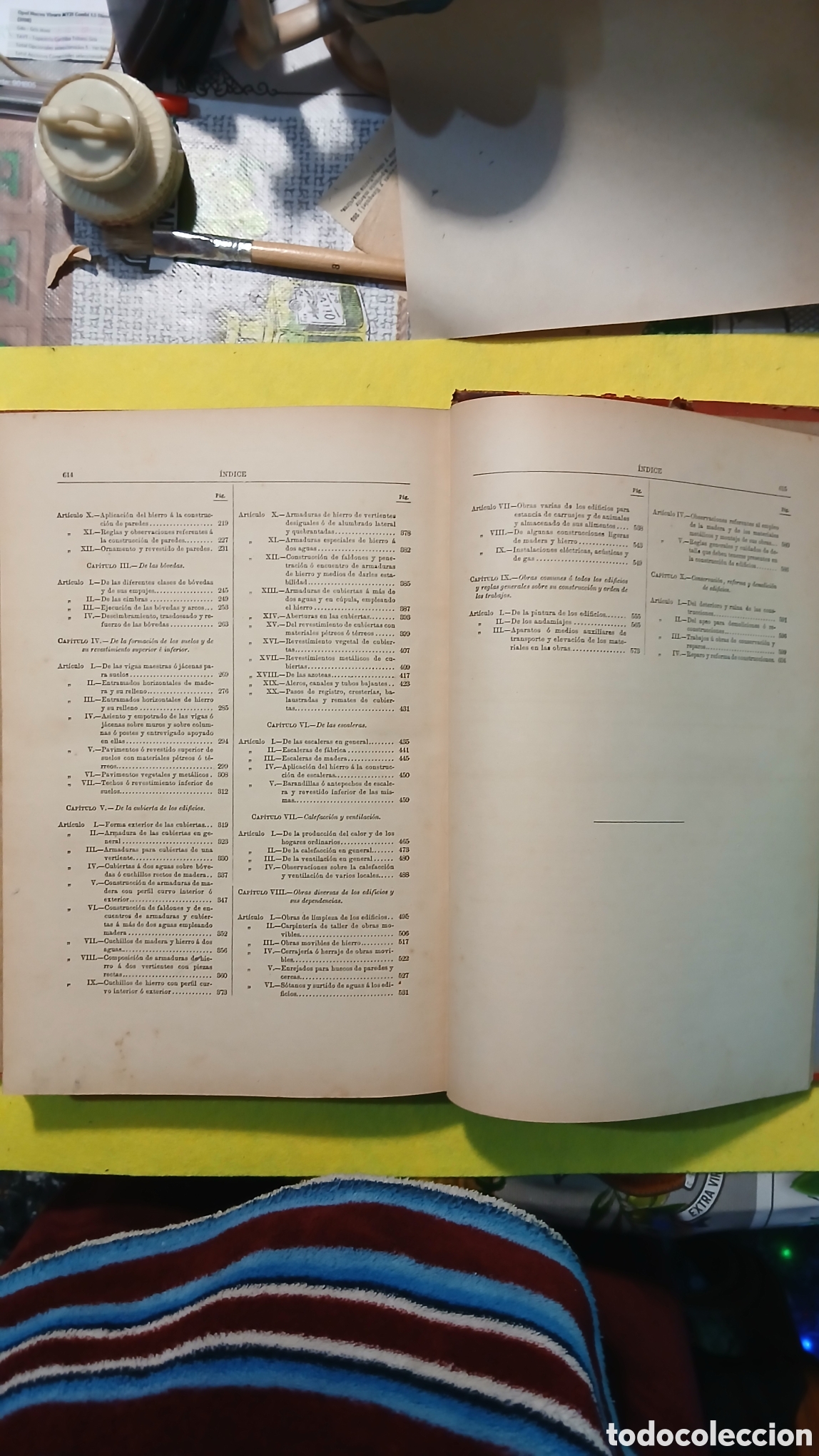 Libros antiguos: Construccion civil ges y lobez, textos 1897 - Foto 12