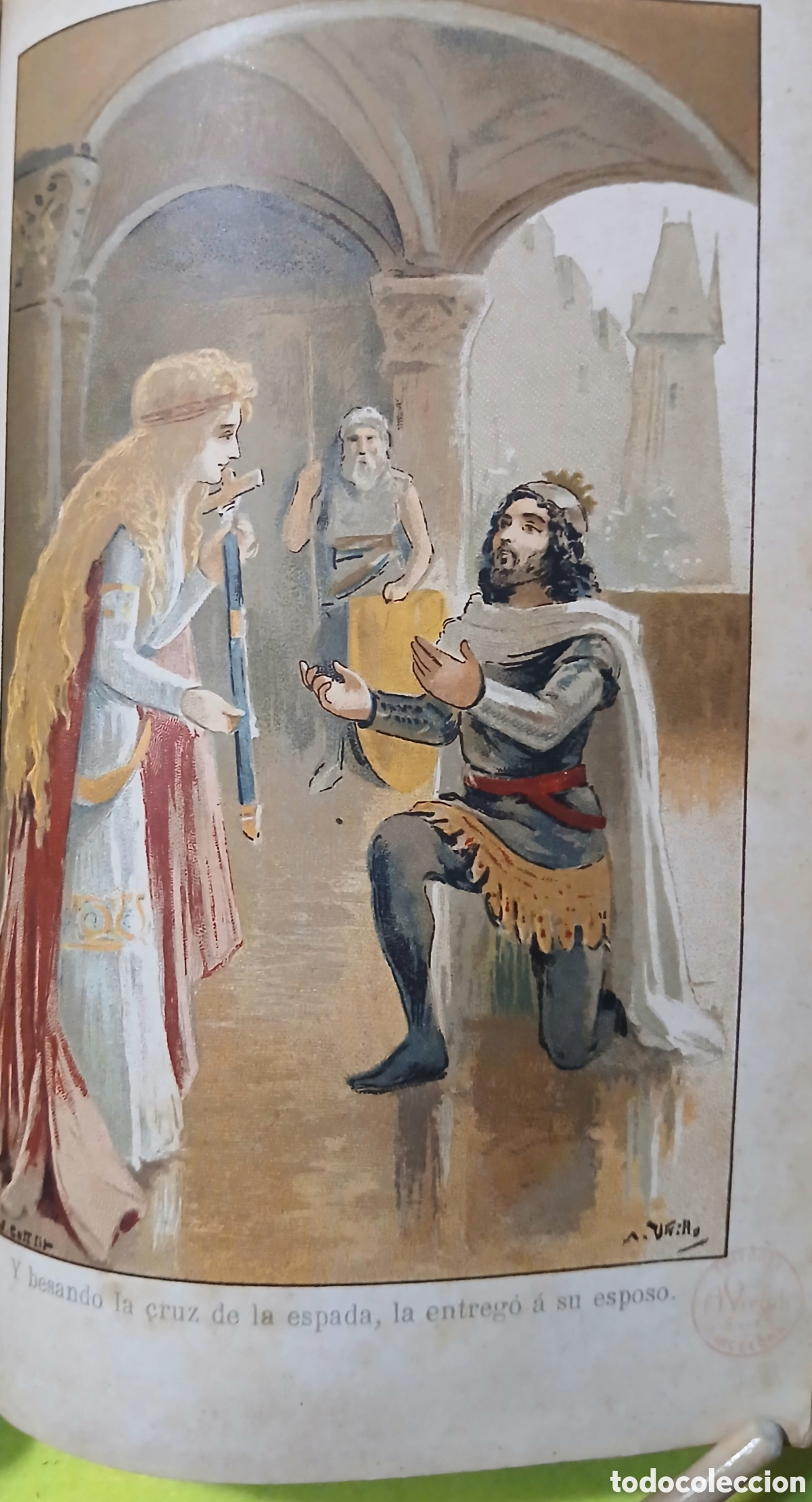 Libros antiguos: Genoveva de Brabante - Foto 8