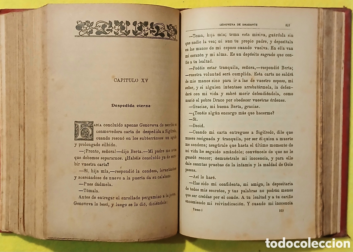 Libros antiguos: Genoveva de Brabante - Foto 10