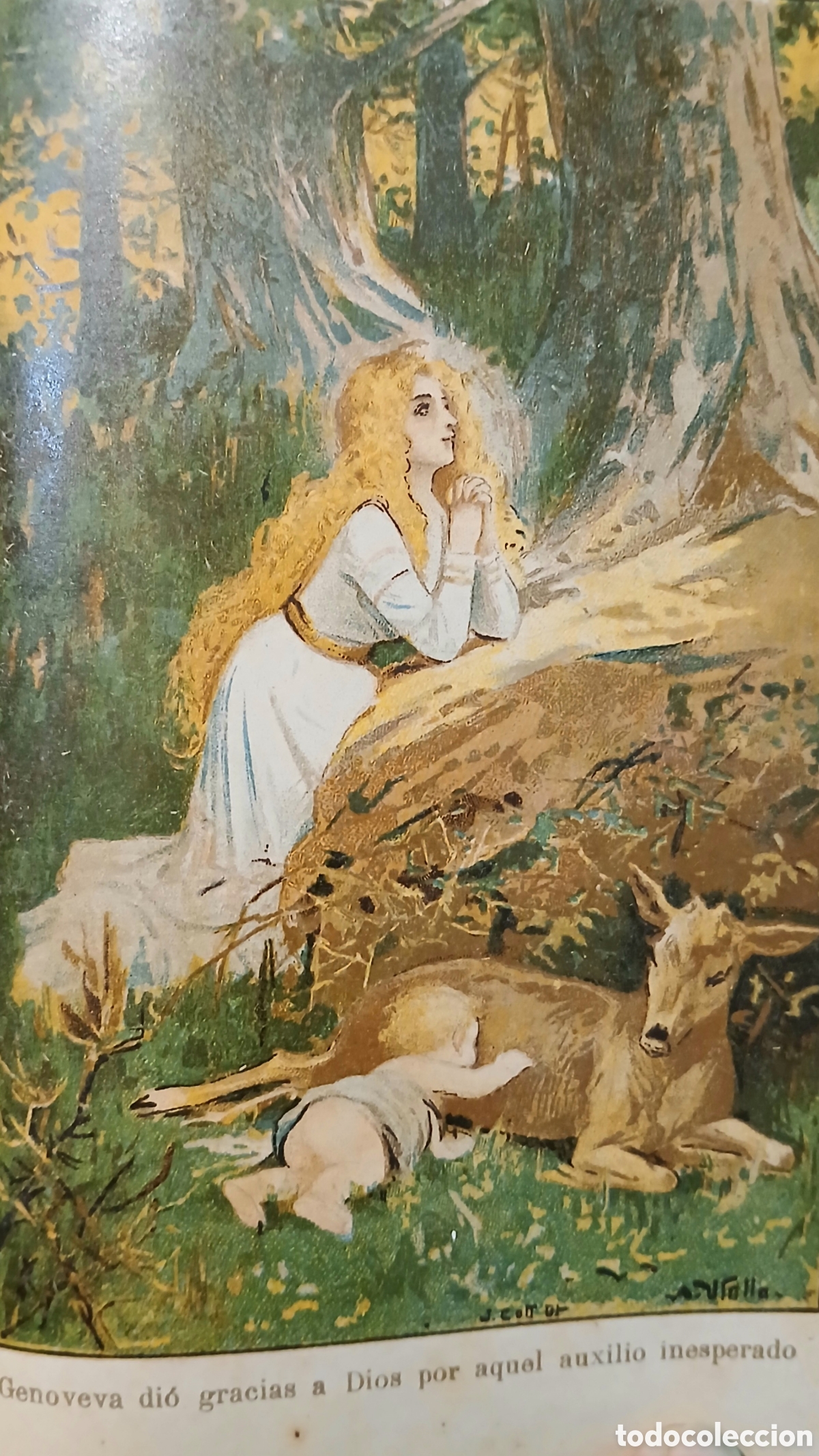 Libros antiguos: Genoveva de Brabante - Foto 12