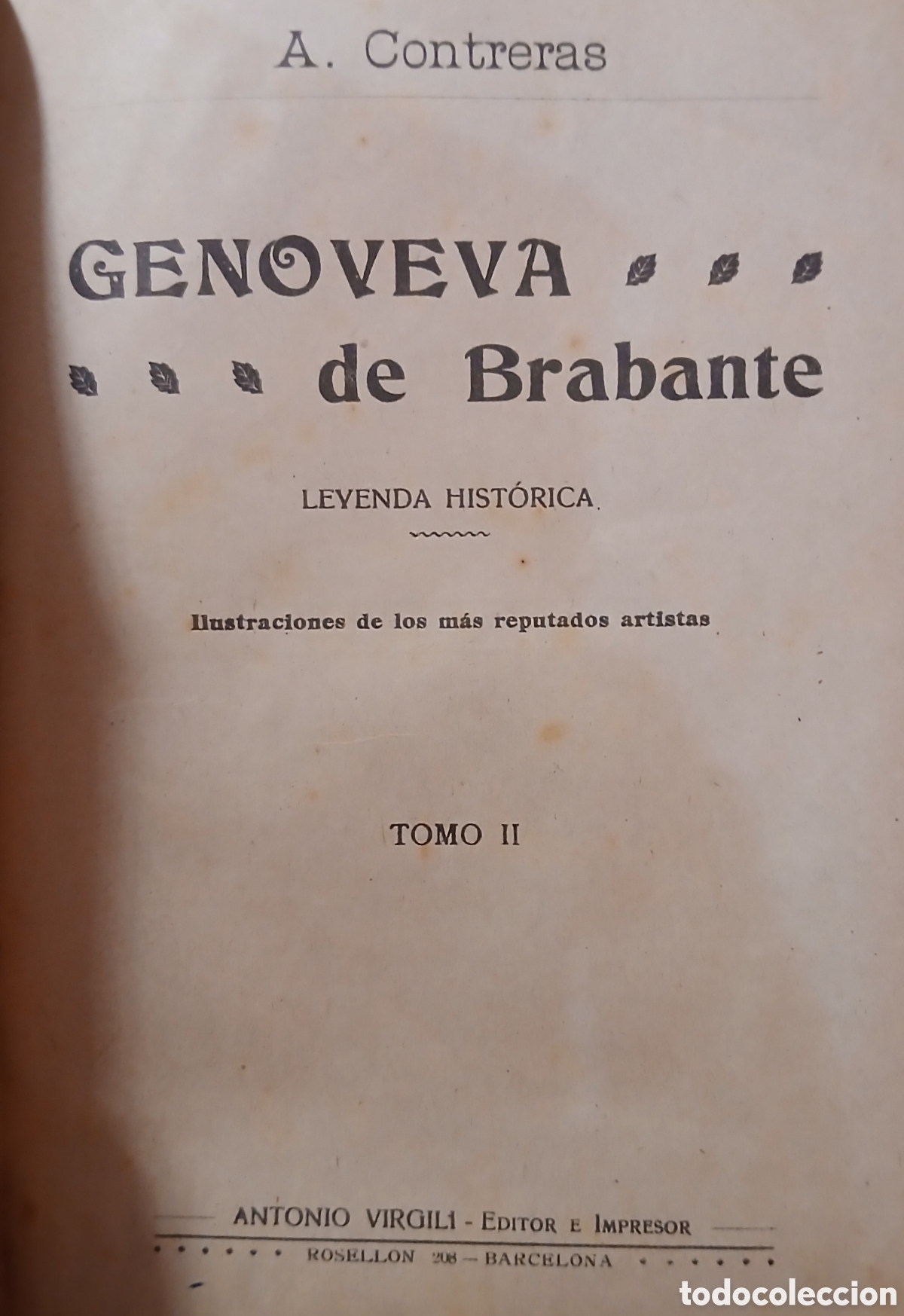 Libros antiguos: Genoveva de Brabante - Foto 17
