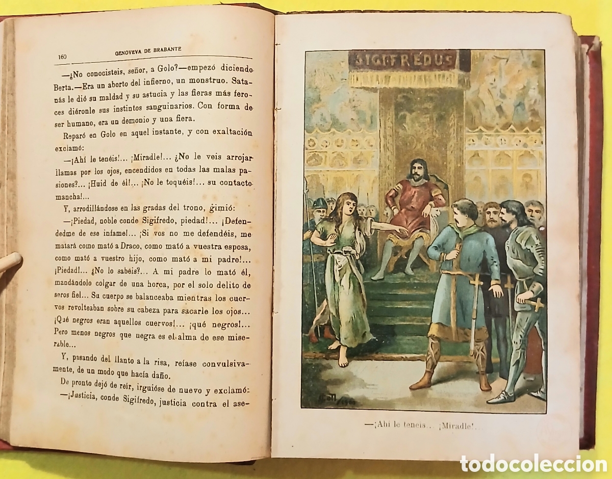 Libros antiguos: Genoveva de Brabante - Foto 20