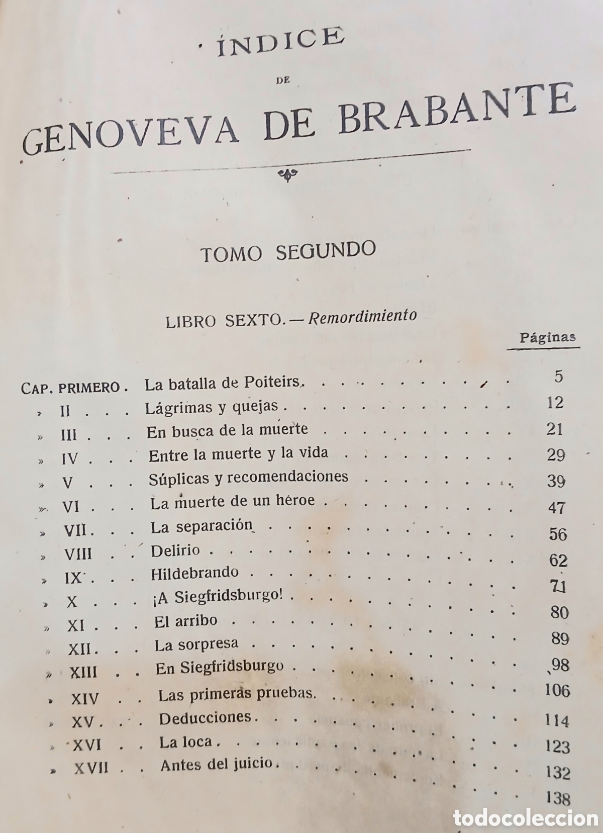 Libros antiguos: Genoveva de Brabante - Foto 24