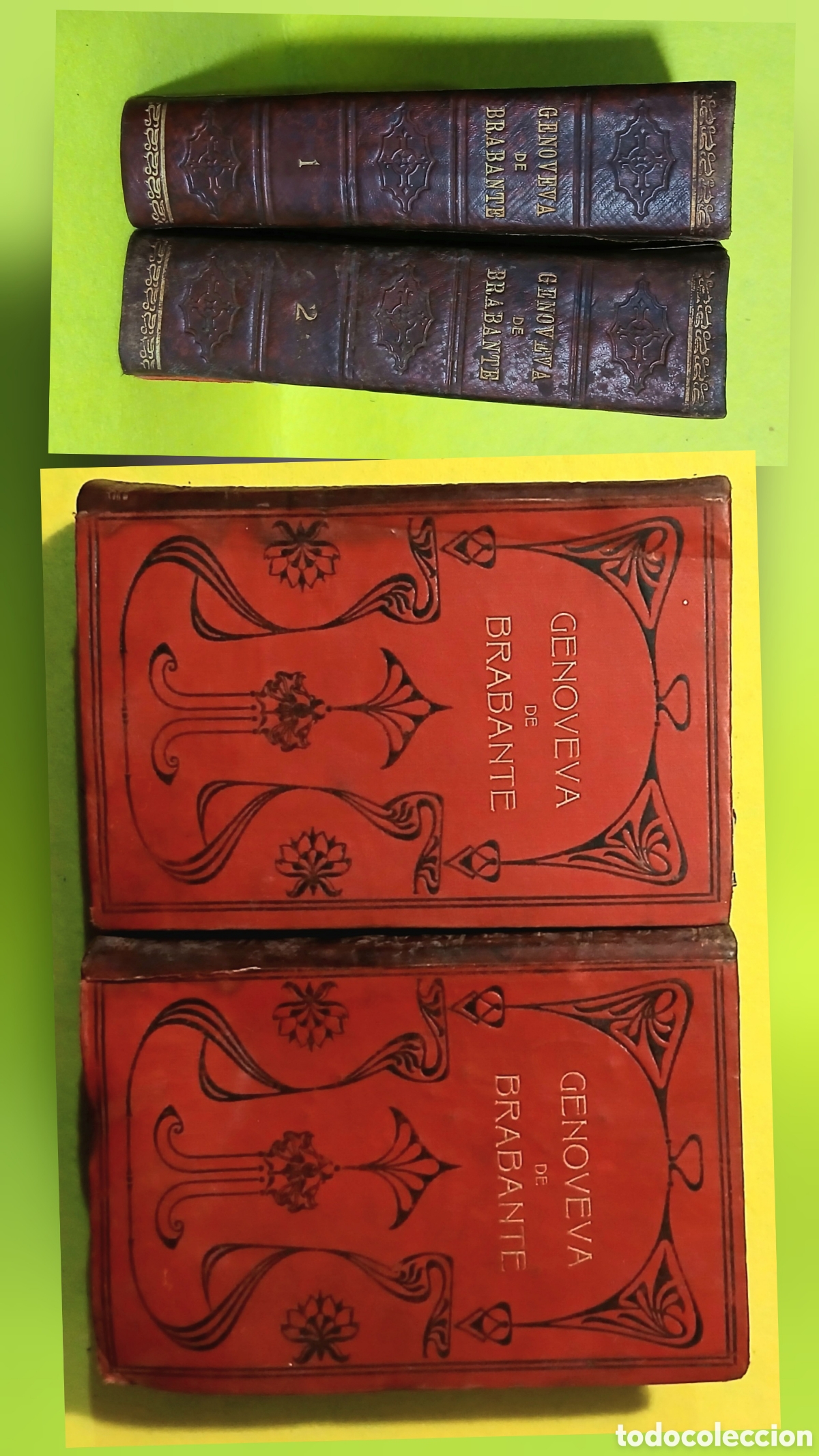 Libros antiguos: Genoveva de Brabante - Foto 1