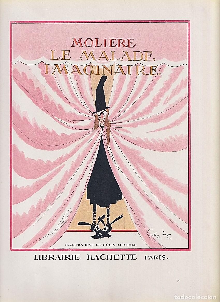 Libros antiguos: LE MALADE IMAGINAIRE - HACHETTE, 1928 - Foto 2