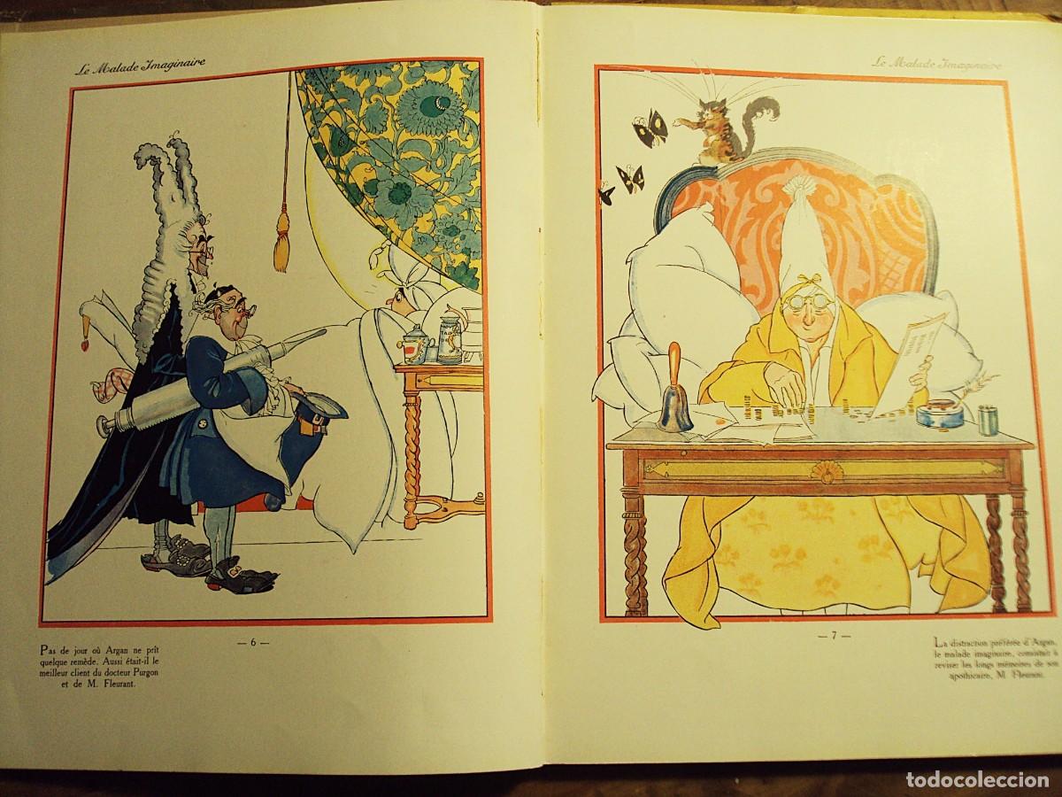 Libros antiguos: LE MALADE IMAGINAIRE - HACHETTE, 1928 - Foto 4