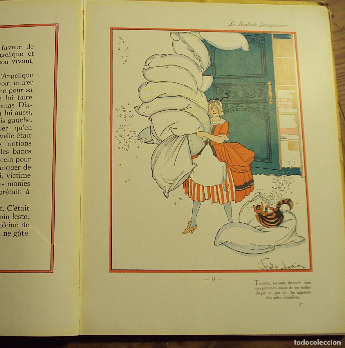 Libros antiguos: LE MALADE IMAGINAIRE - HACHETTE, 1928 - Foto 5