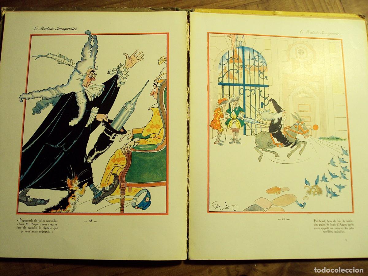 Libros antiguos: LE MALADE IMAGINAIRE - HACHETTE, 1928 - Foto 6