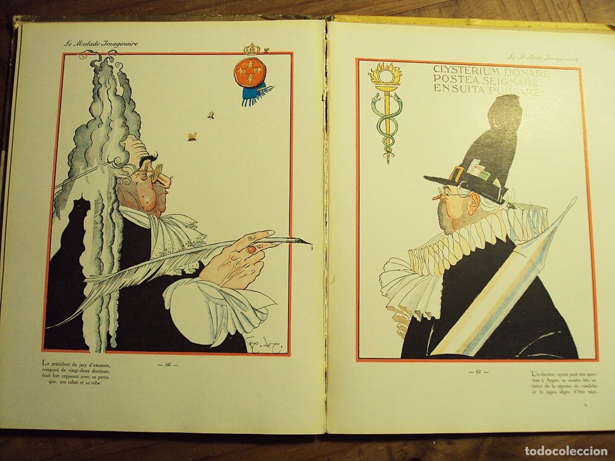 Libros antiguos: LE MALADE IMAGINAIRE - HACHETTE, 1928 - Foto 7