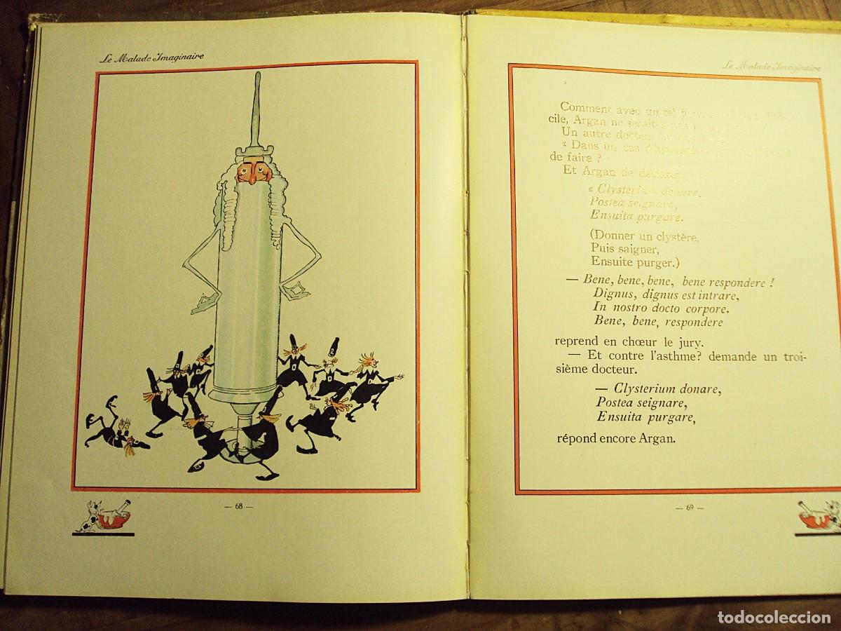 Libros antiguos: LE MALADE IMAGINAIRE - HACHETTE, 1928 - Foto 8