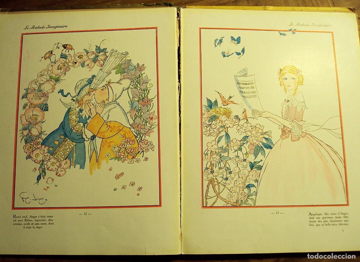 Libros antiguos: LE MALADE IMAGINAIRE - HACHETTE, 1928 - Foto 9
