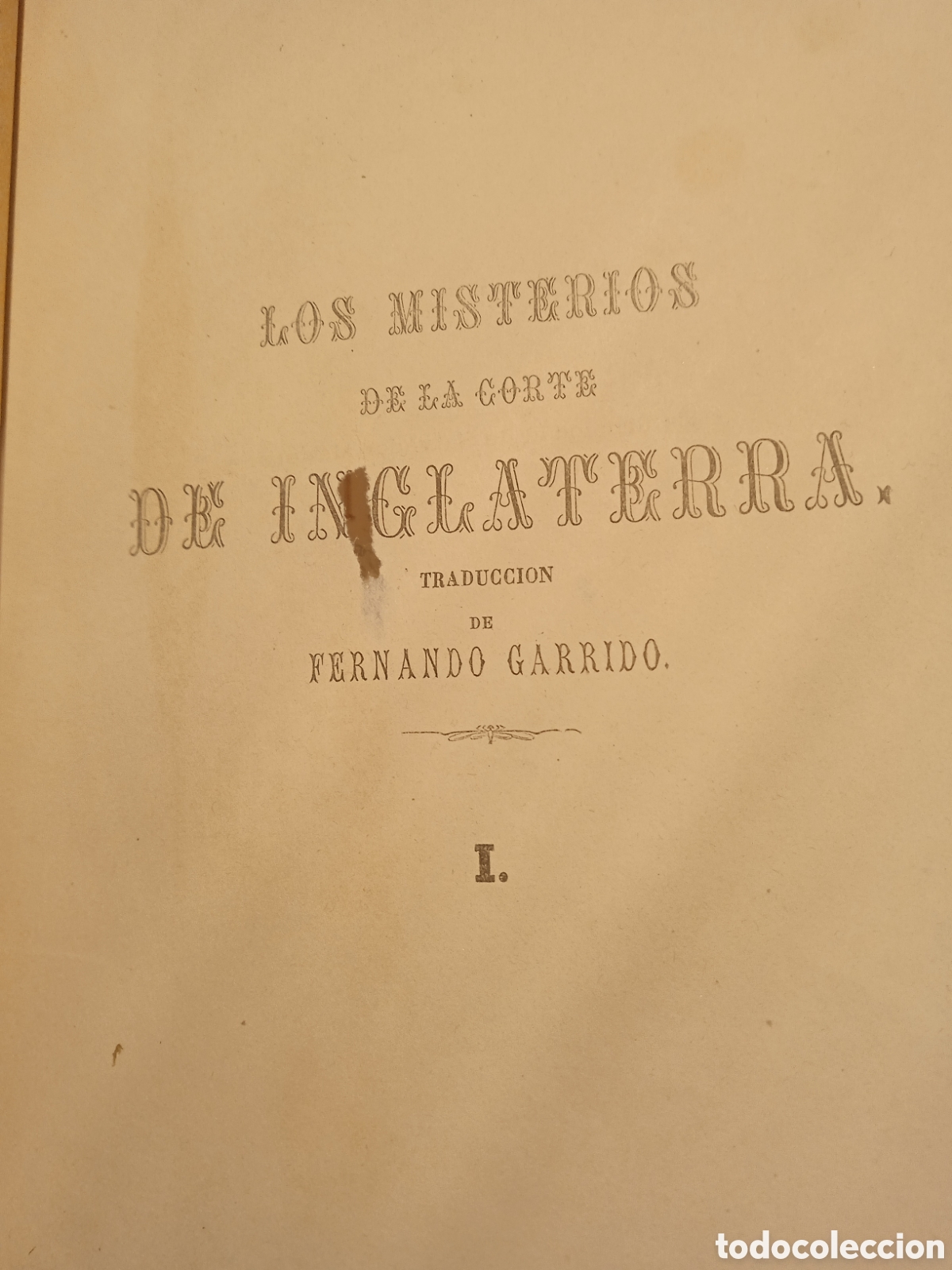 Libros antiguos: Los misterios de la corte de Inglaterra - Foto 4