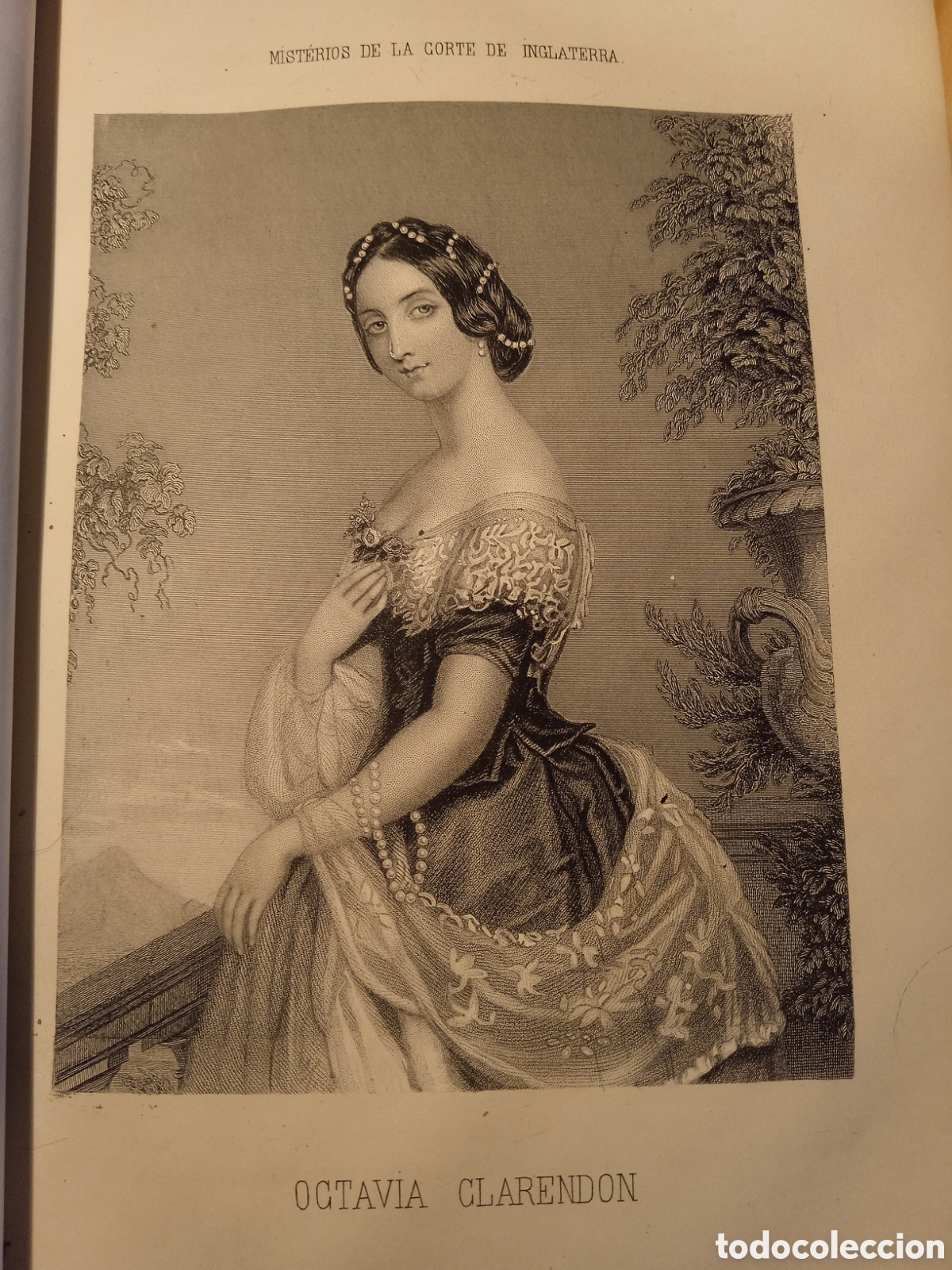 Libros antiguos: Los misterios de la corte de Inglaterra - Foto 6