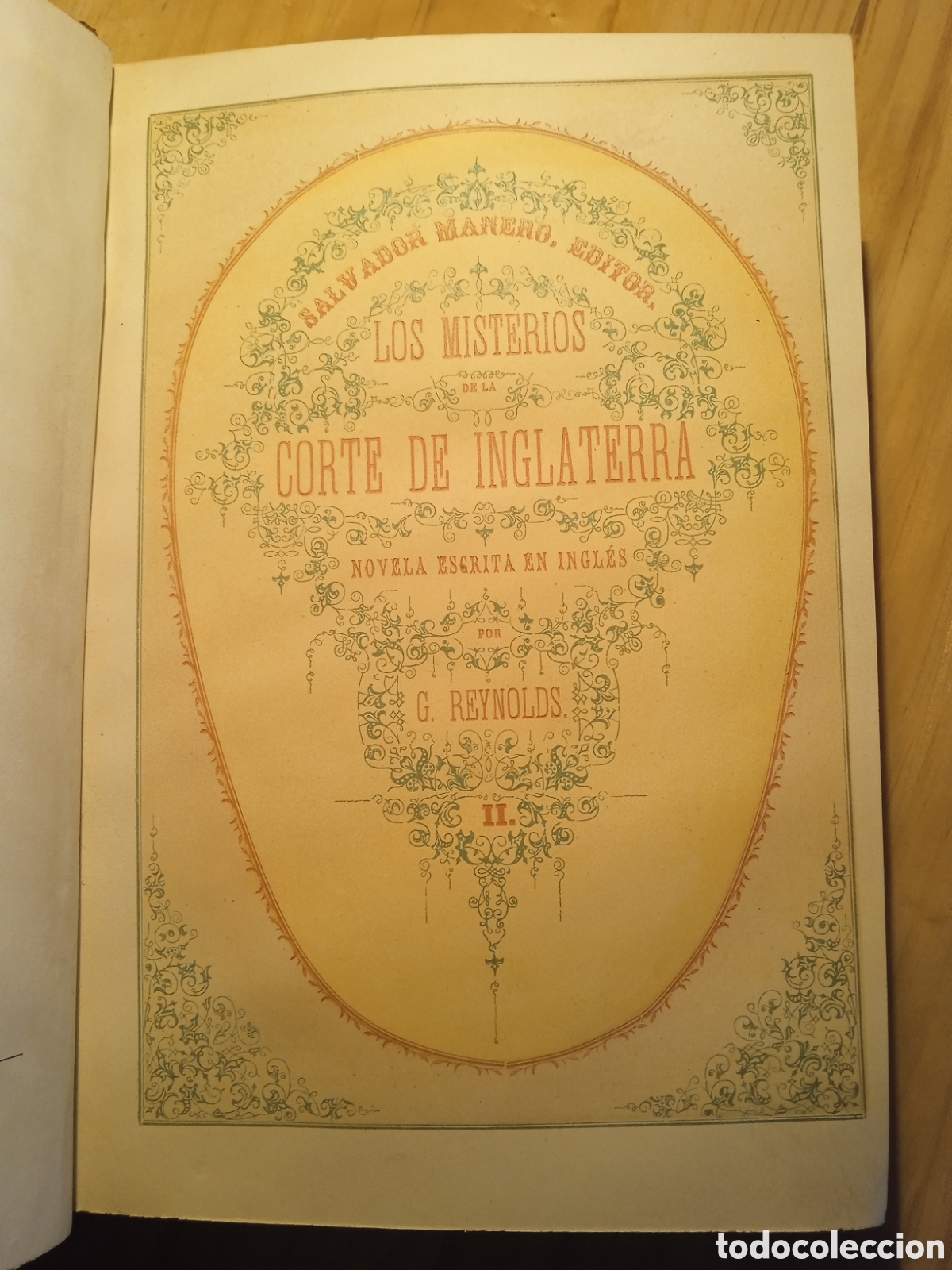 Libros antiguos: Los misterios de la corte de Inglaterra - Foto 16