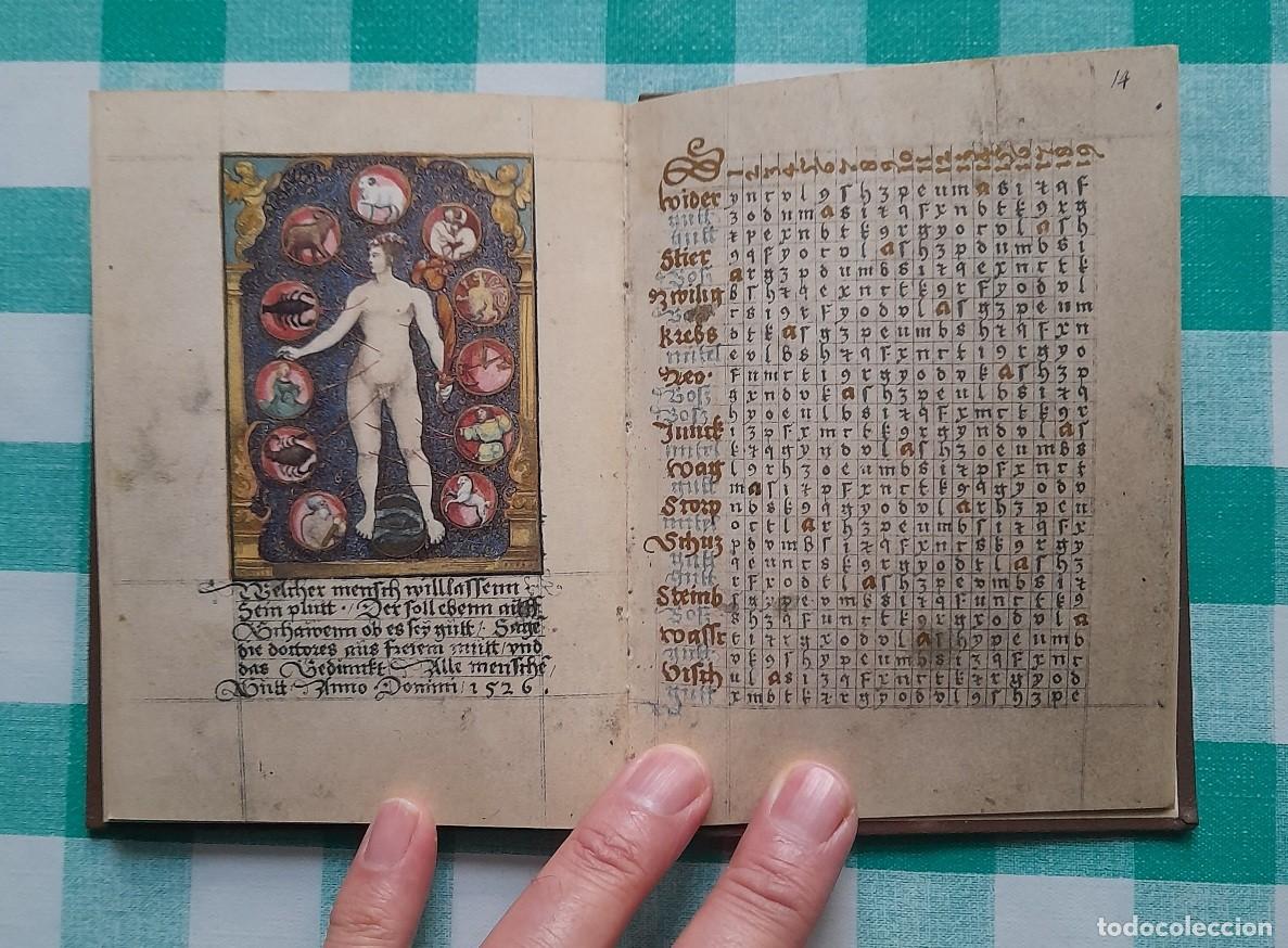 Libros antiguos: Facs&iacute;mil &iacute;ntegro del Calendario de Glockendon (s. XIV) - Foto 1