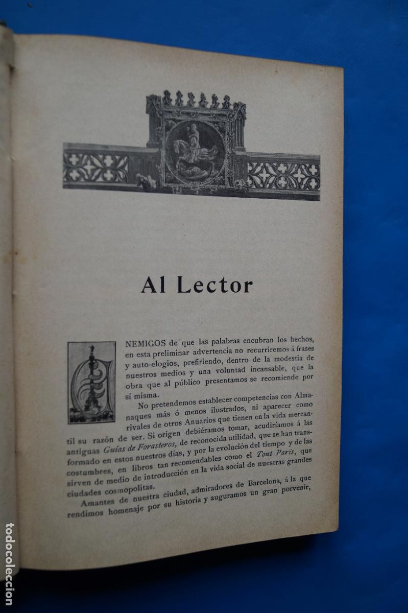Libros antiguos: BARCELONA SELECTA 1908. ANUARIO ILUSTRADO. - Foto 3