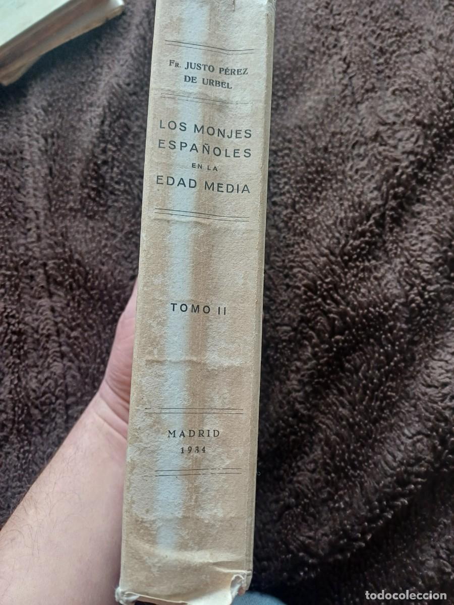Libros antiguos: Los monjes espa&ntilde;oles en la edad media. 1834 - Foto 4