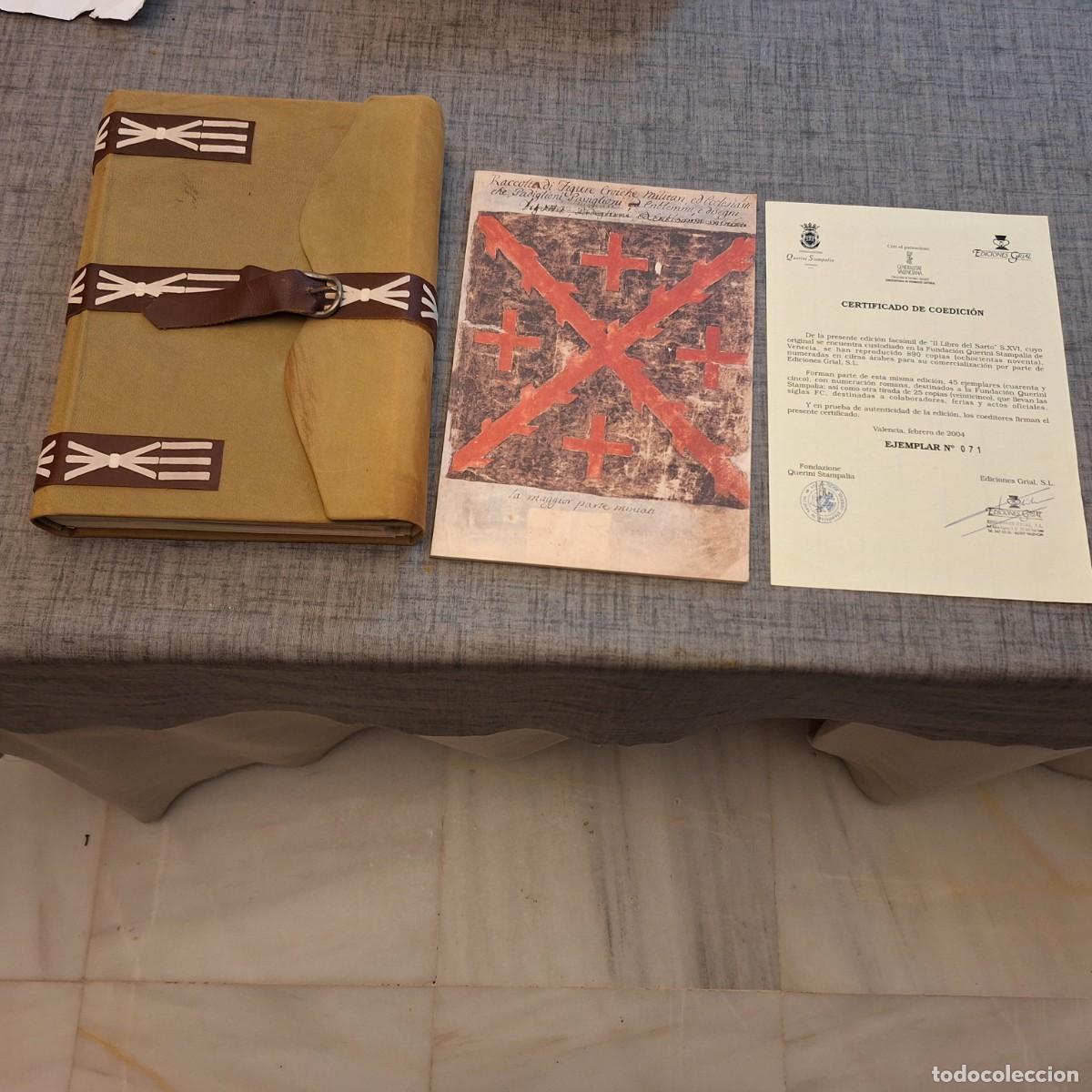 Libros antiguos: FACSIMIL II LIBRO DEL SARTO - Foto 1