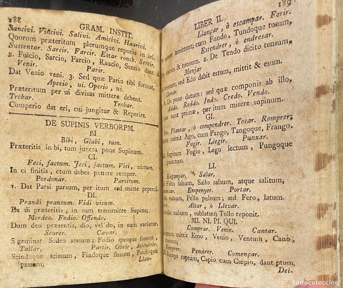 Libros antiguos: Grammaticarum Institutionum. Antonio de Nebrija - Foto 3